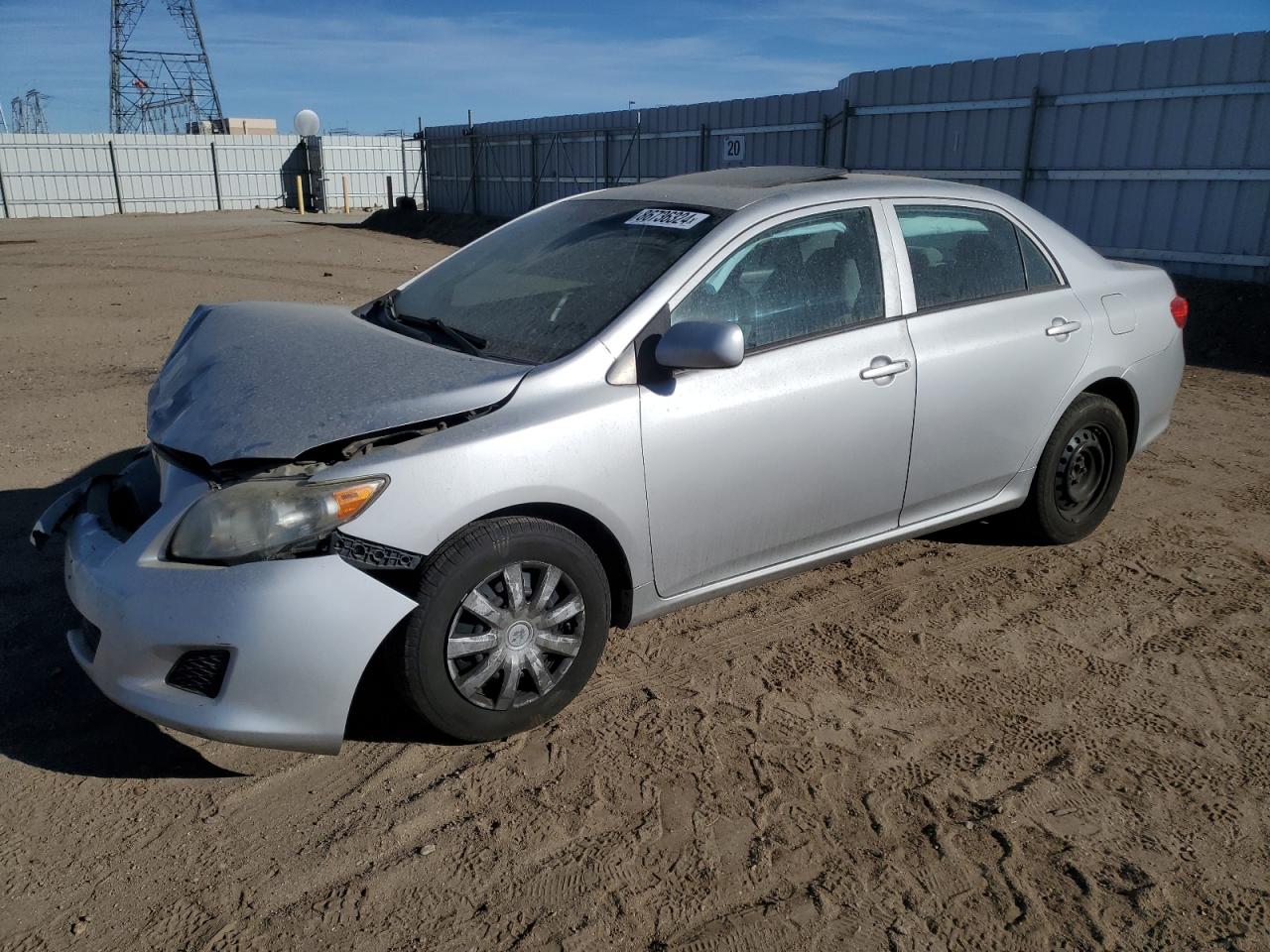 2010 Toyota Corolla Base VIN: 2T1BU4EE2AC255281 Lot: 86736324