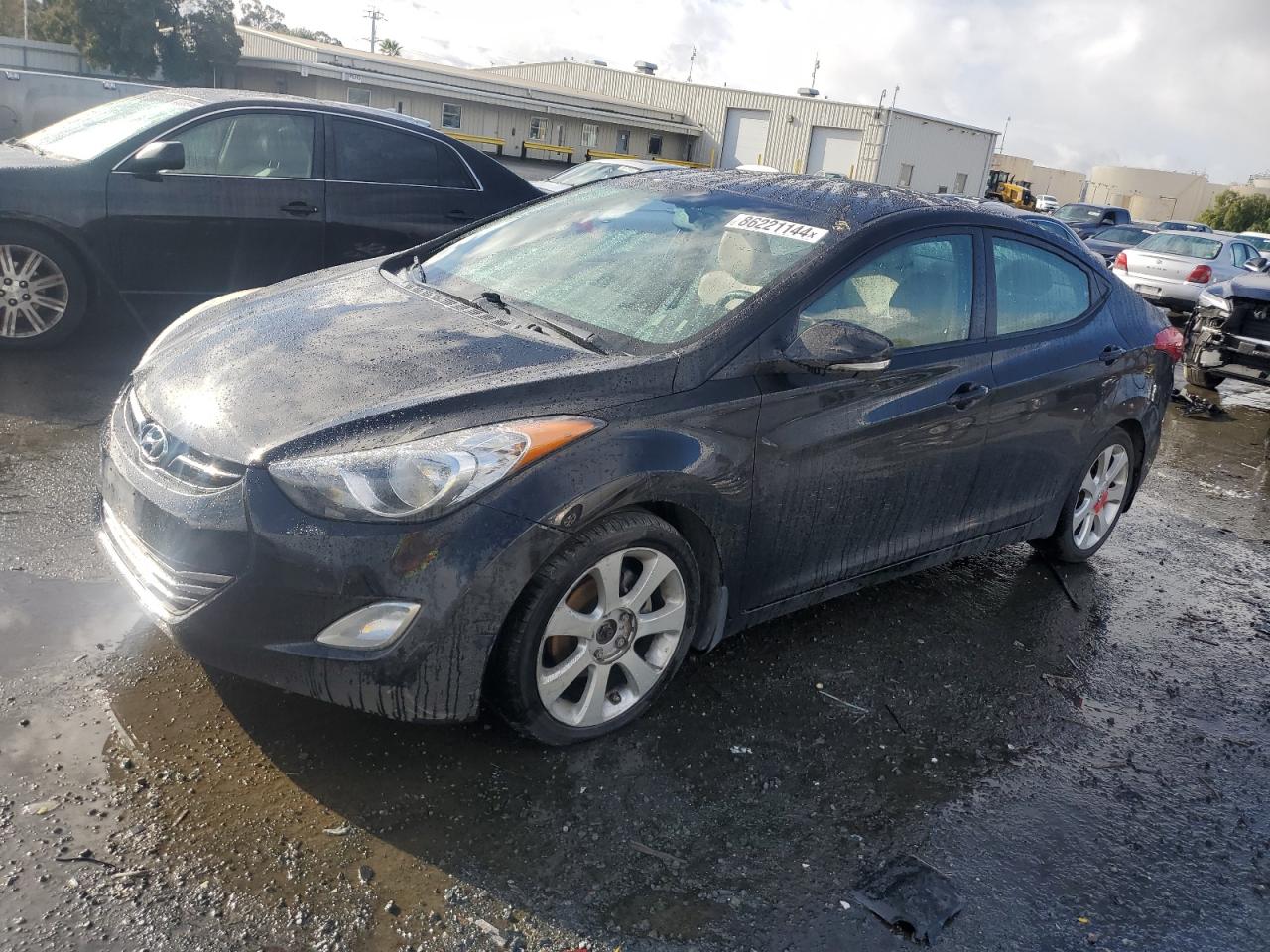 2012 Hyundai Elantra Gls VIN: 5NPDH4AE5CH131184 Lot: 86221144