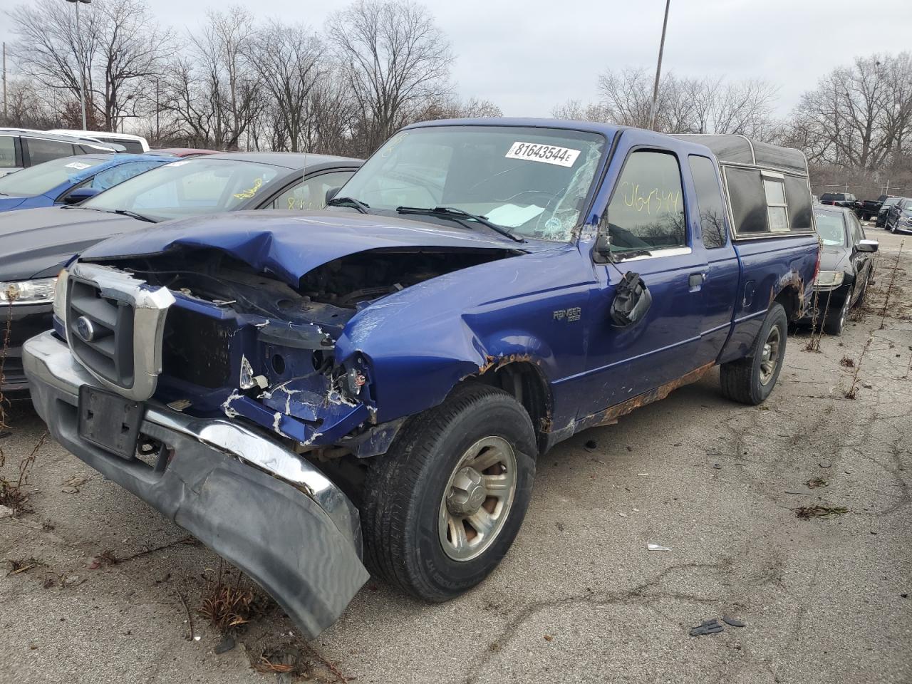 2004 Ford Ranger Super Cab VIN: 1FTYR44U24PA20972 Lot: 81643544