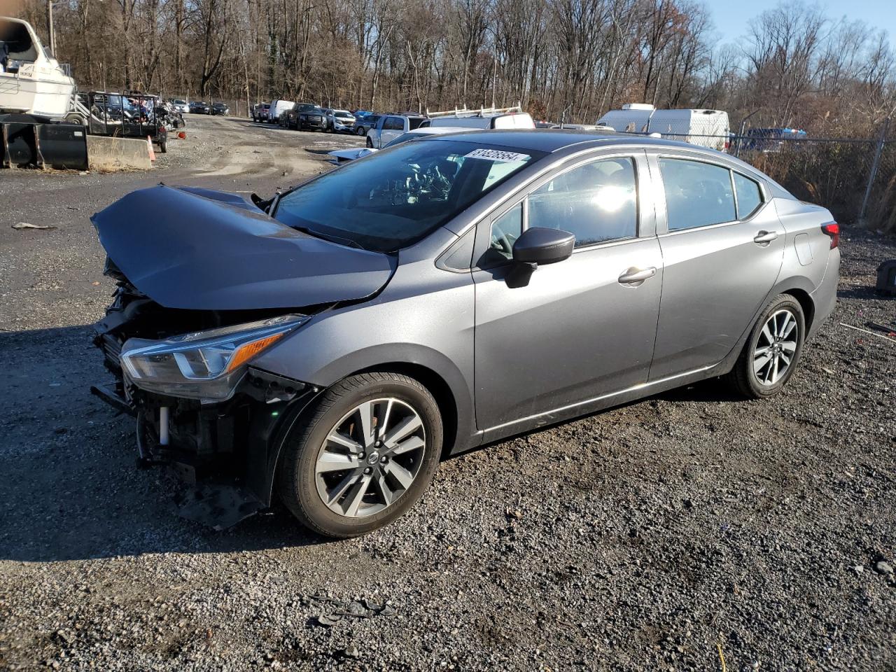 2021 Nissan Versa Sv VIN: 3N1CN8EV3ML877174 Lot: 81828564