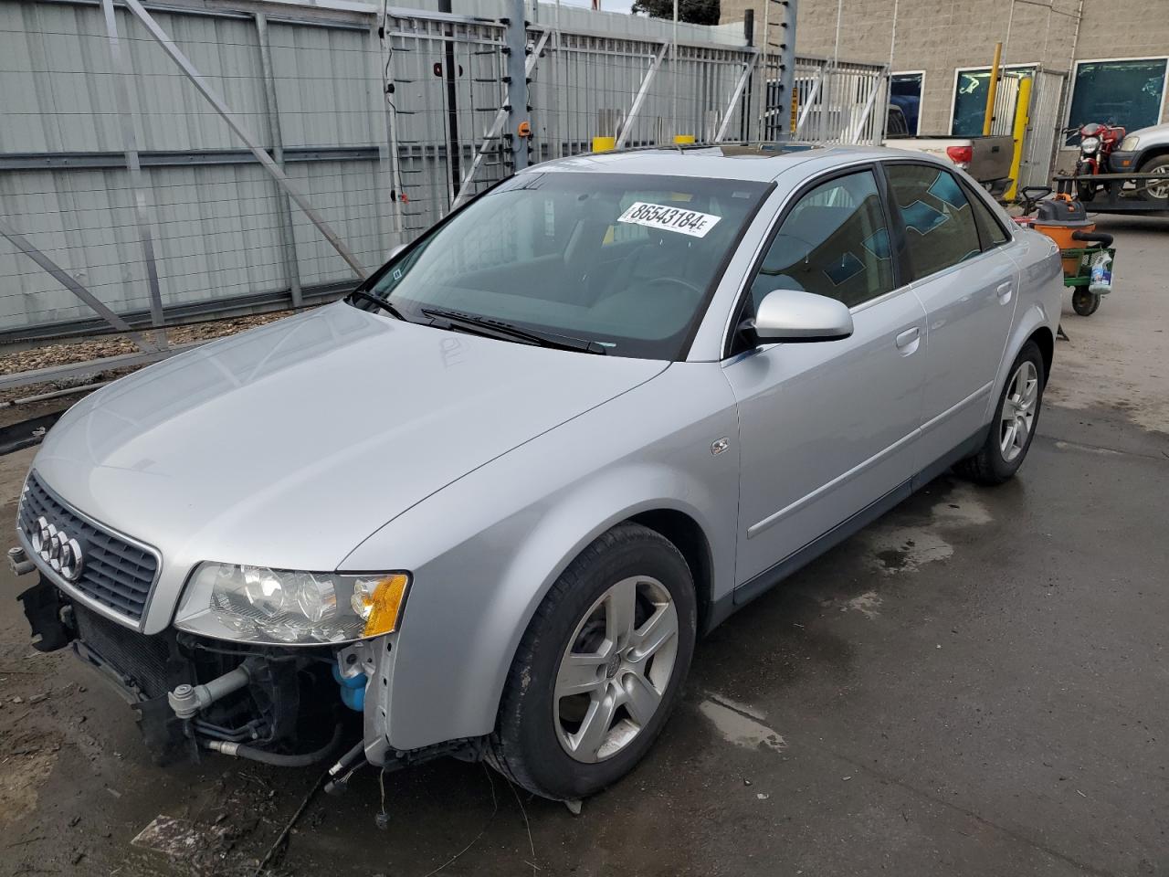 2002 Audi A4 3.0 Quattro VIN: WAULT68E72A183852 Lot: 86543184