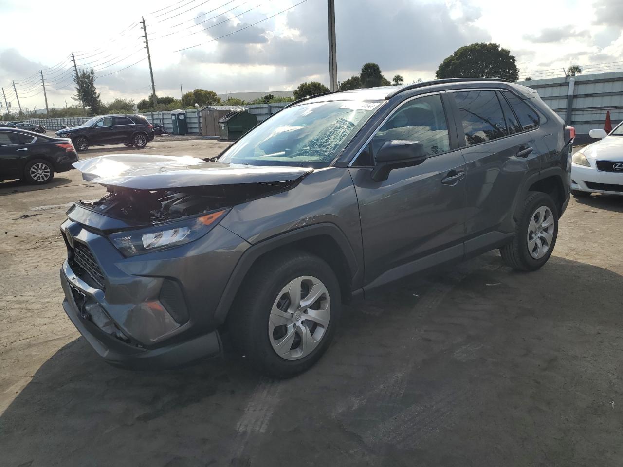 2021 Toyota Rav4 Le VIN: 2T3H1RFV7MC114121 Lot: 86067454