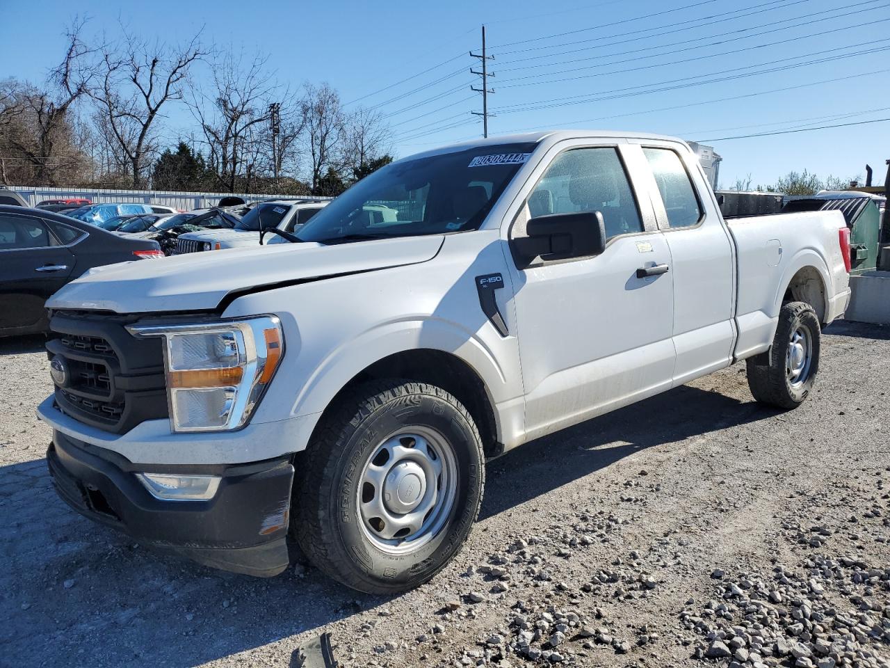 2022 Ford F150 Super Cab VIN: 1FTEX1CB4NKD10393 Lot: 80308444