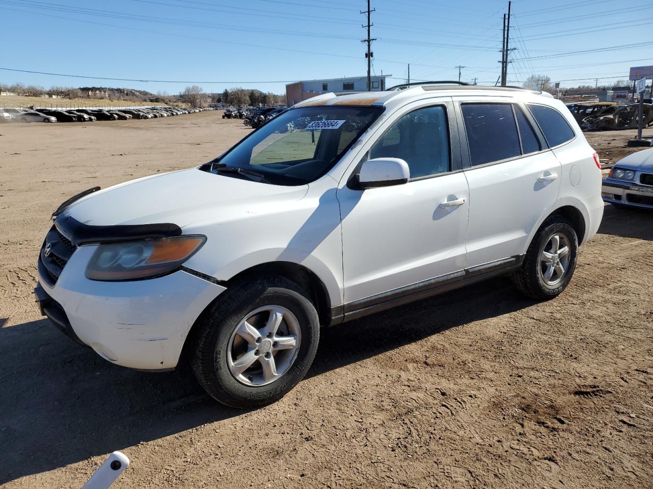 2007 Hyundai Santa Fe Gls VIN: 5NMSG73D27H051148 Lot: 83626664