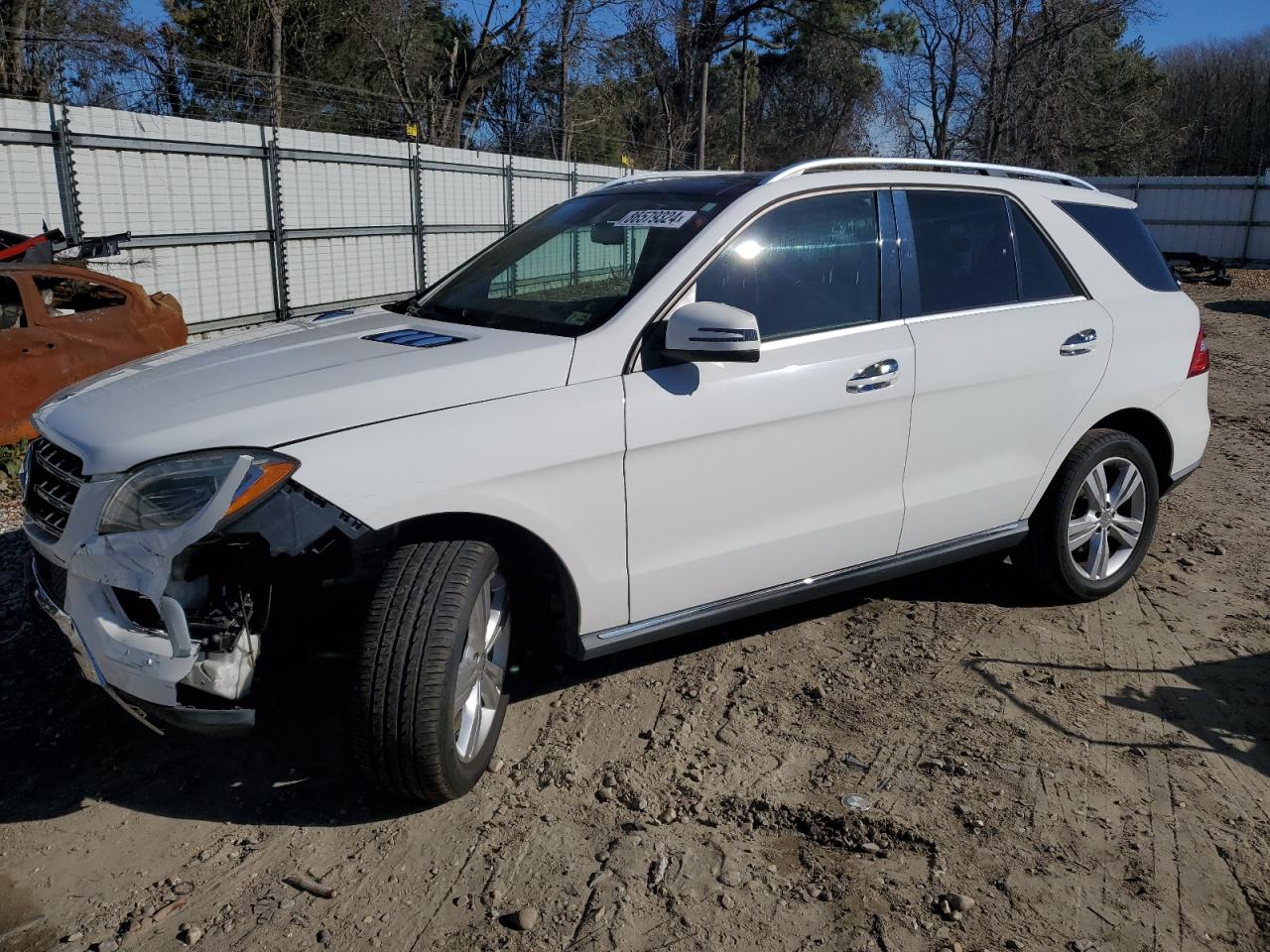 2015 Mercedes-Benz Ml 350 4Matic VIN: 4JGDA5HB5FA558216 Lot: 86579324