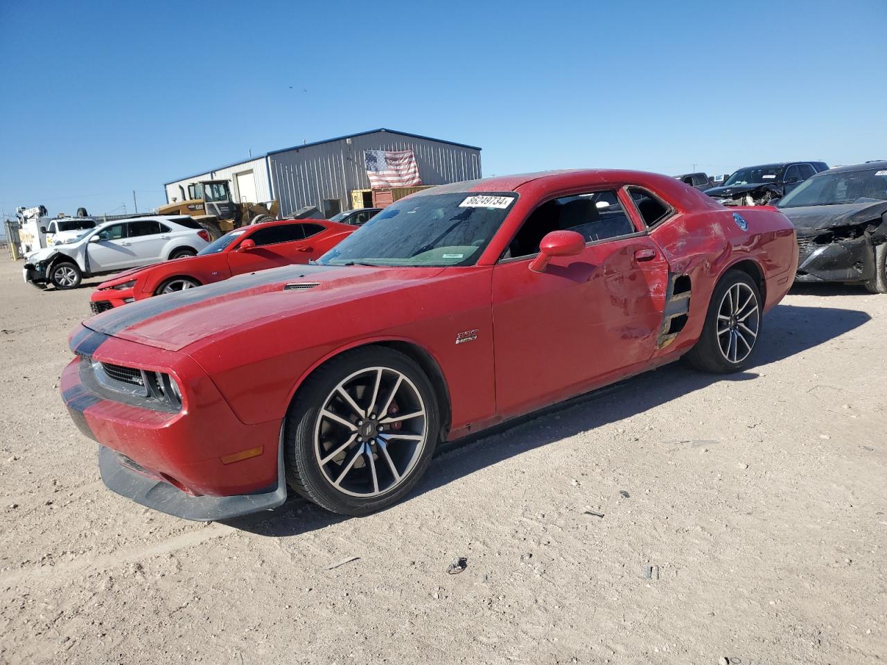 2012 Dodge Challenger Srt-8 VIN: 2C3CDYCJ7CH155511 Lot: 86249734