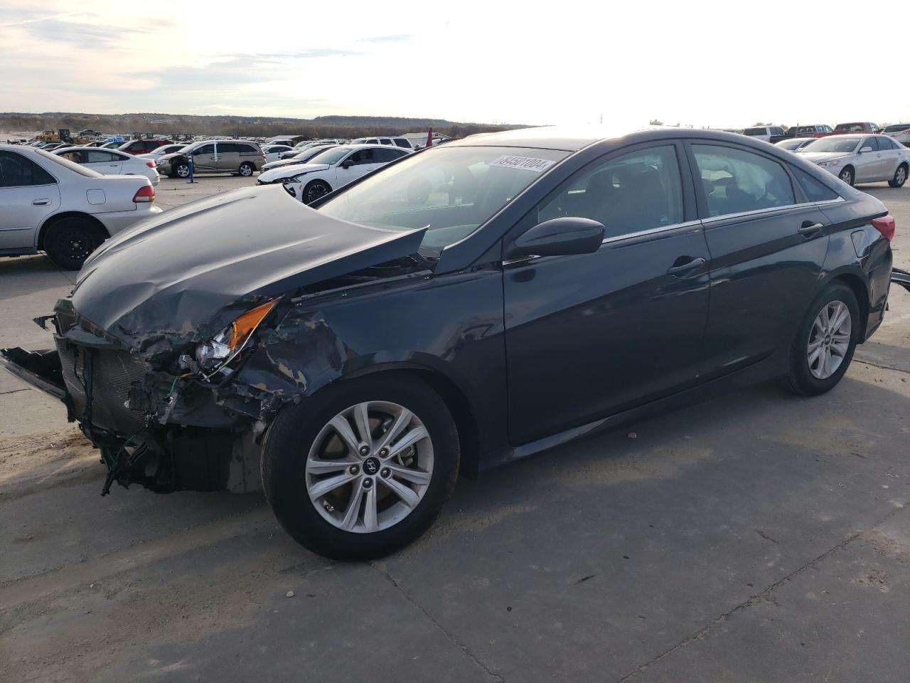 2014 Hyundai Sonata Gls VIN: 5NPEB4AC0EH829919 Lot: 84501004