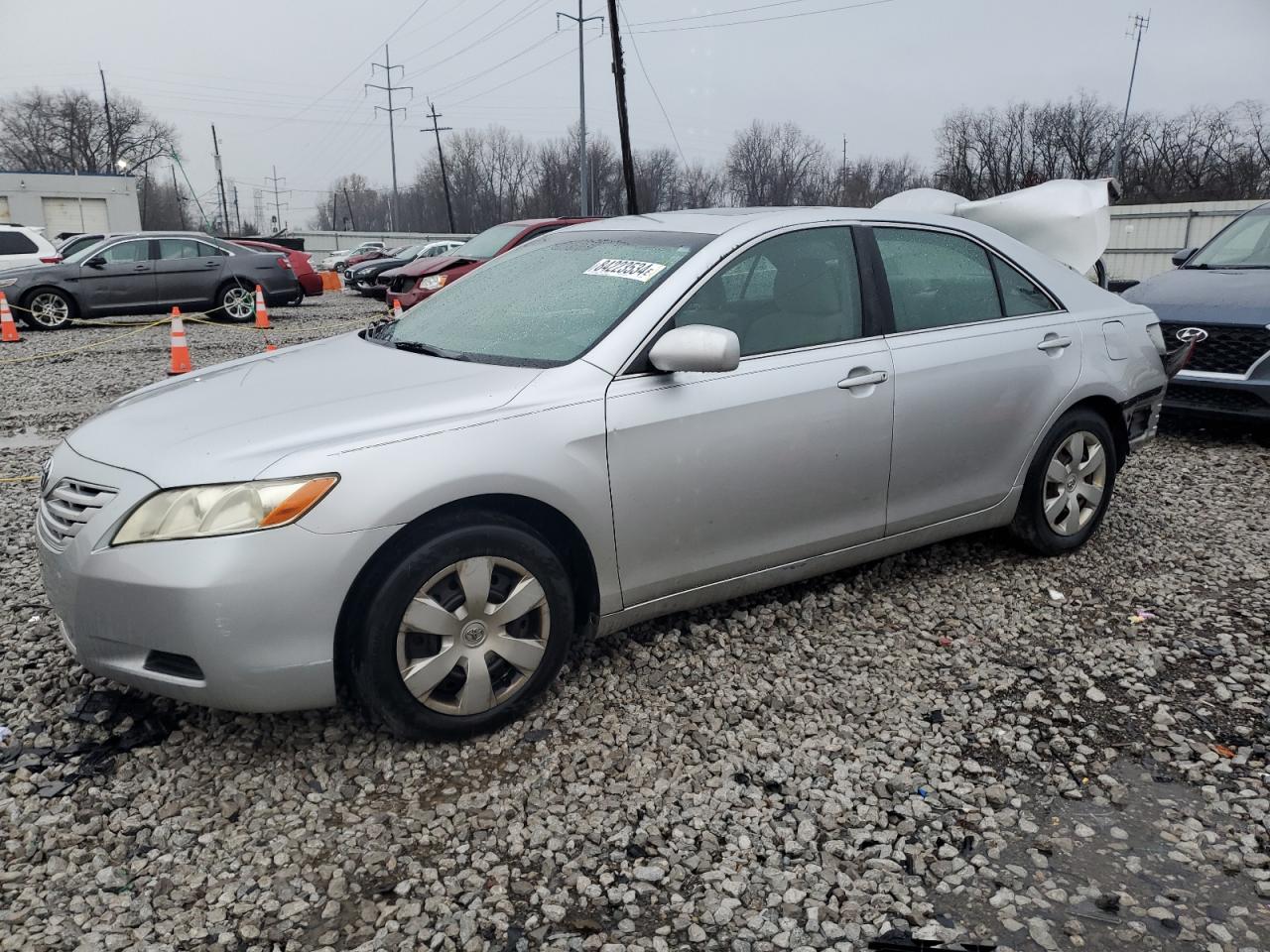 2007 Toyota Camry Ce VIN: JTNBE46K173117455 Lot: 84223534