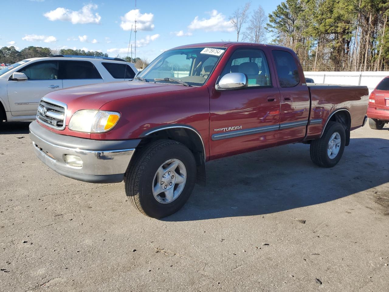 2001 Toyota Tundra Access Cab VIN: 5TBBT44131S196758 Lot: 86789754