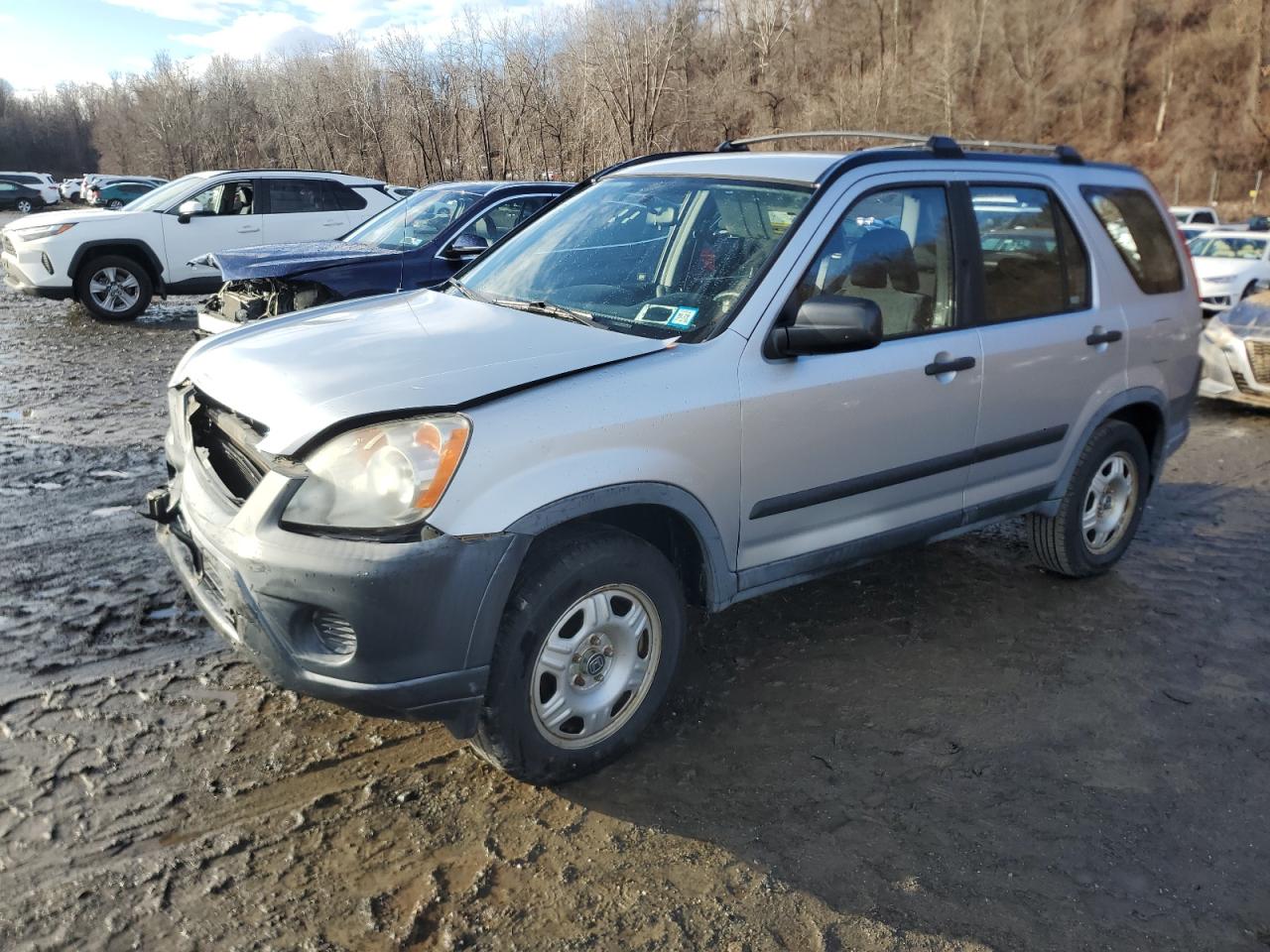 2006 Honda Cr-V Lx VIN: JHLRD78596C001405 Lot: 85126334