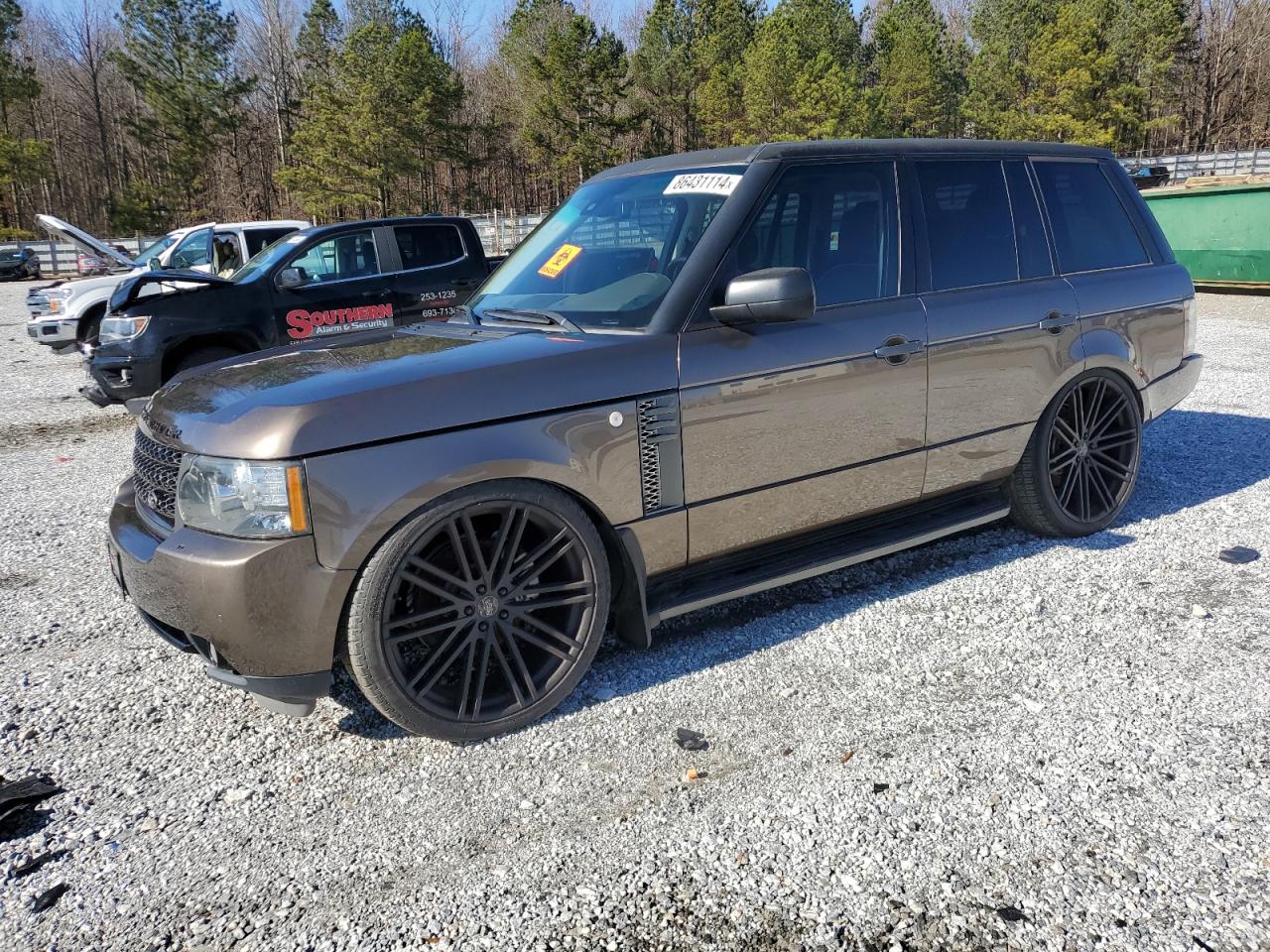 2011 Land Rover Range Rover Hse VIN: SALME1D40BA355147 Lot: 86431114