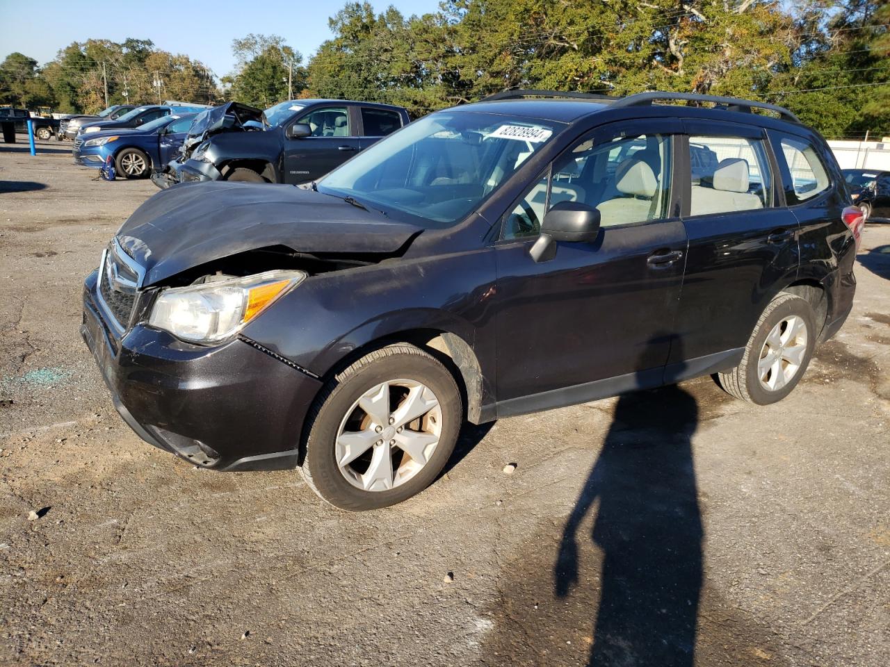 2016 Subaru Forester 2.5I VIN: JF2SJABC9GH569056 Lot: 82828994