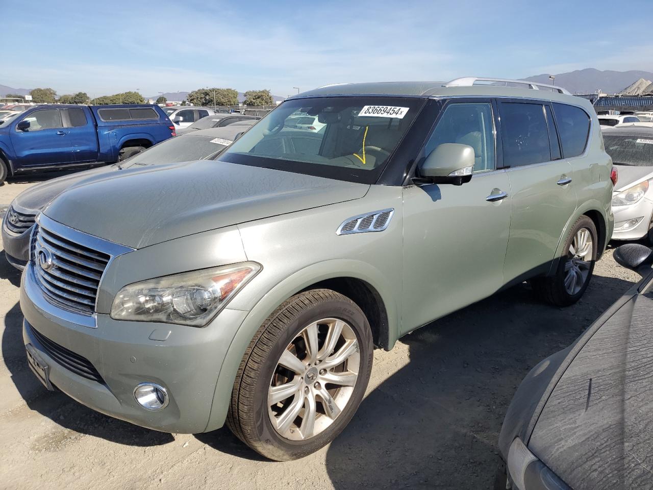 2012 Infiniti Qx56 VIN: JN8AZ2NC7C9316086 Lot: 83669454