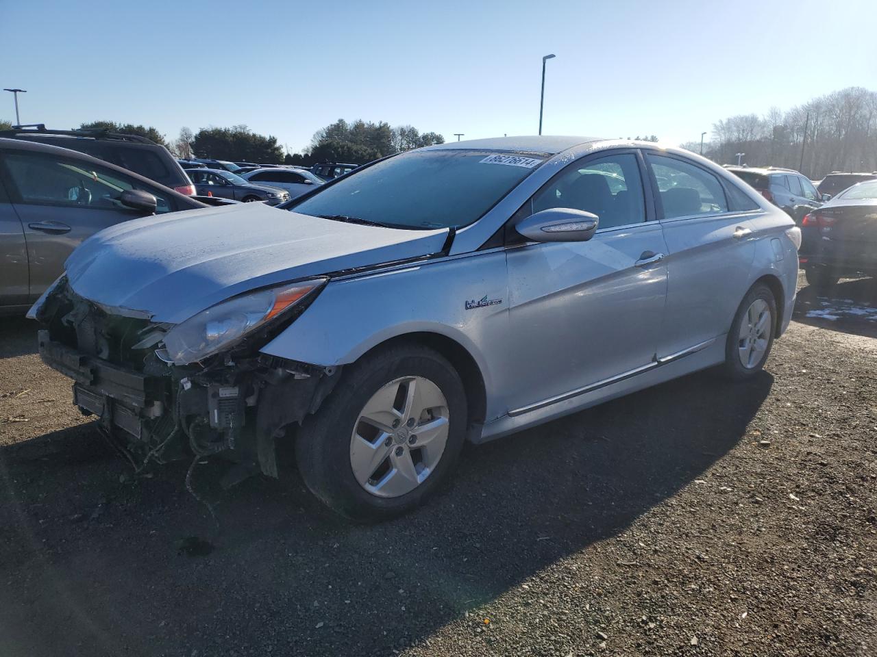 2012 Hyundai Sonata Hybrid VIN: KMHEC4A43CA063187 Lot: 86276614