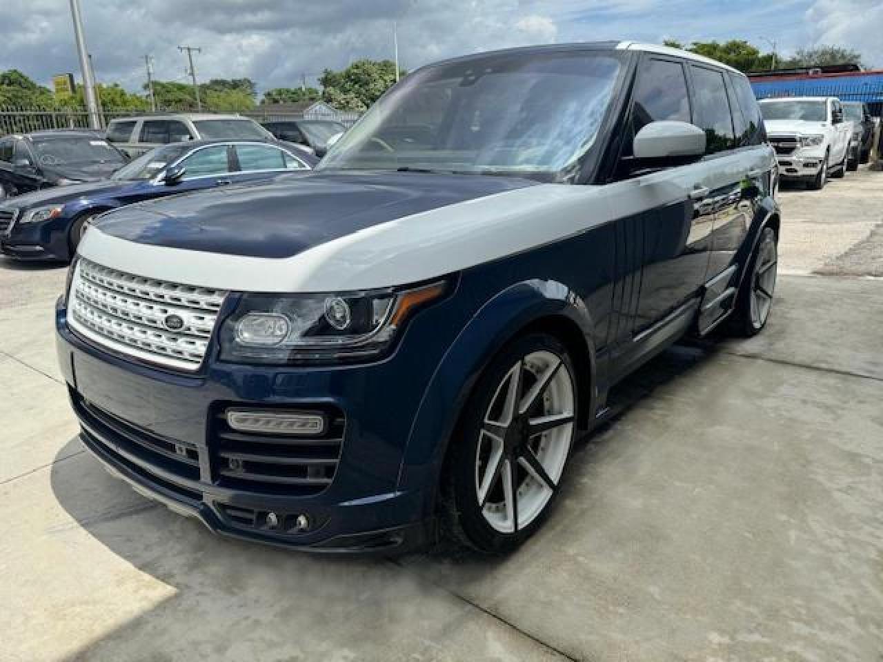 2017 Land Rover Range Rover Supercharged VIN: SALGS2FE1HA356141 Lot: 84159094