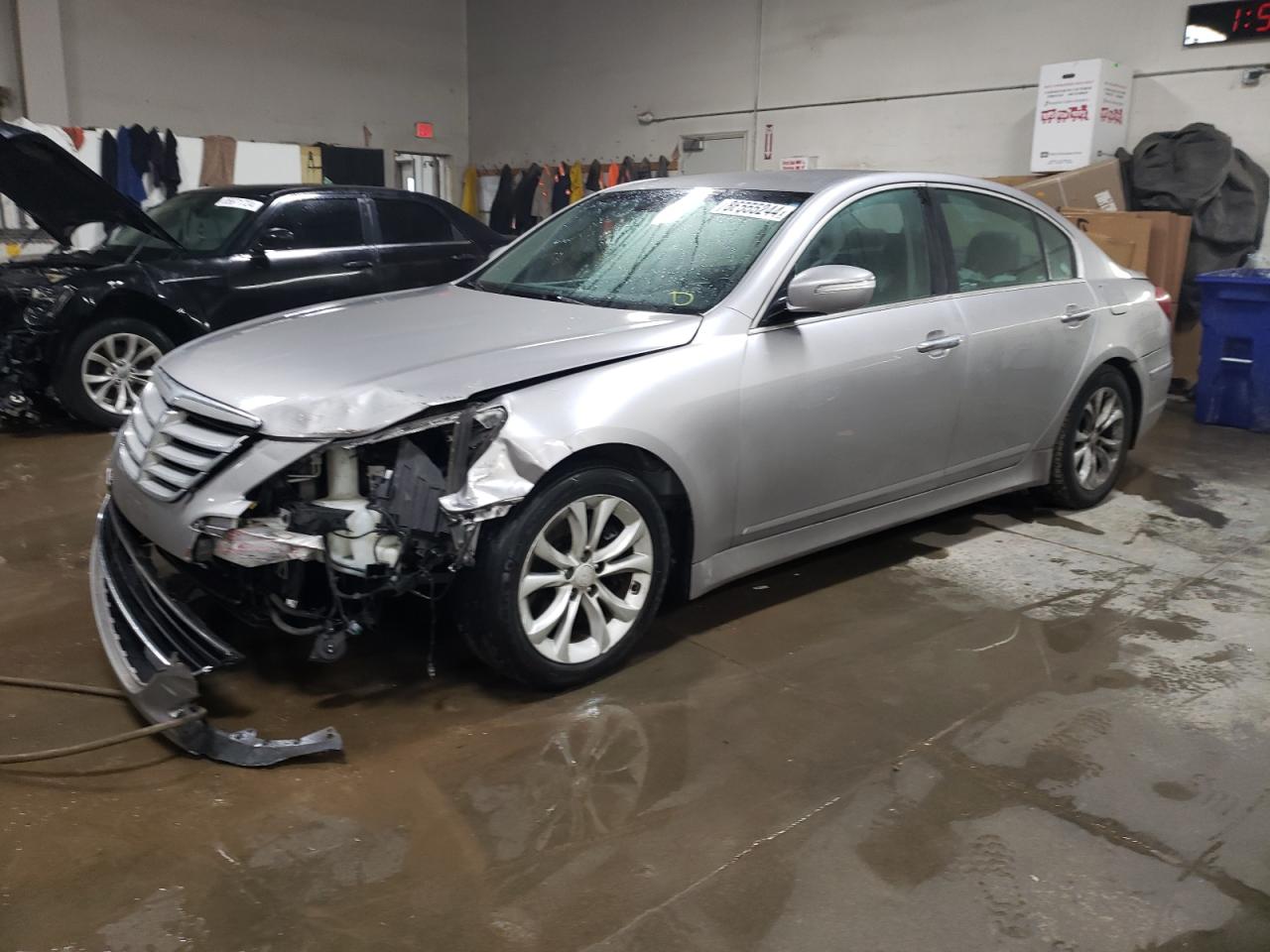 2013 Hyundai Genesis 3.8L VIN: KMHGC4DDXDU240872 Lot: 86555244