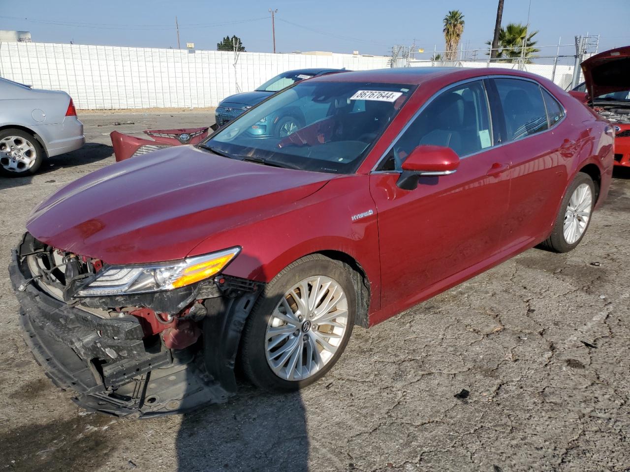 2019 Toyota Camry Hybrid VIN: 4T1B21HK7KU012815 Lot: 86767644