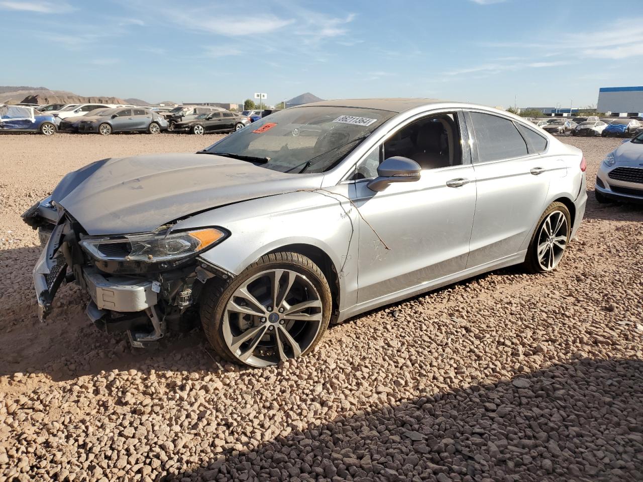 2020 Ford Fusion Titanium VIN: 3FA6P0D94LR138780 Lot: 86211364