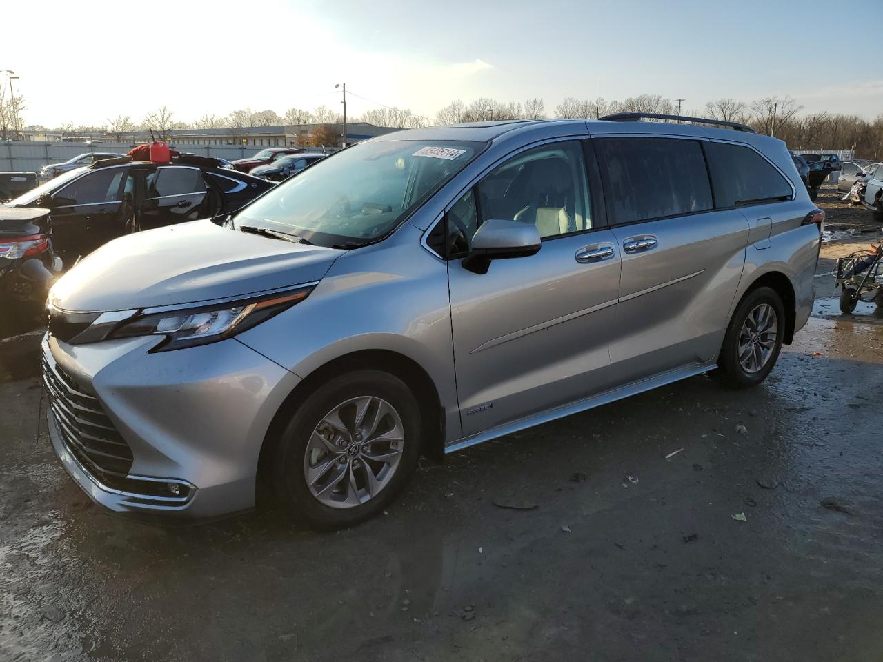 2021 Toyota Sienna Xle VIN: 5TDYRKEC8MS068461 Lot: 85455144