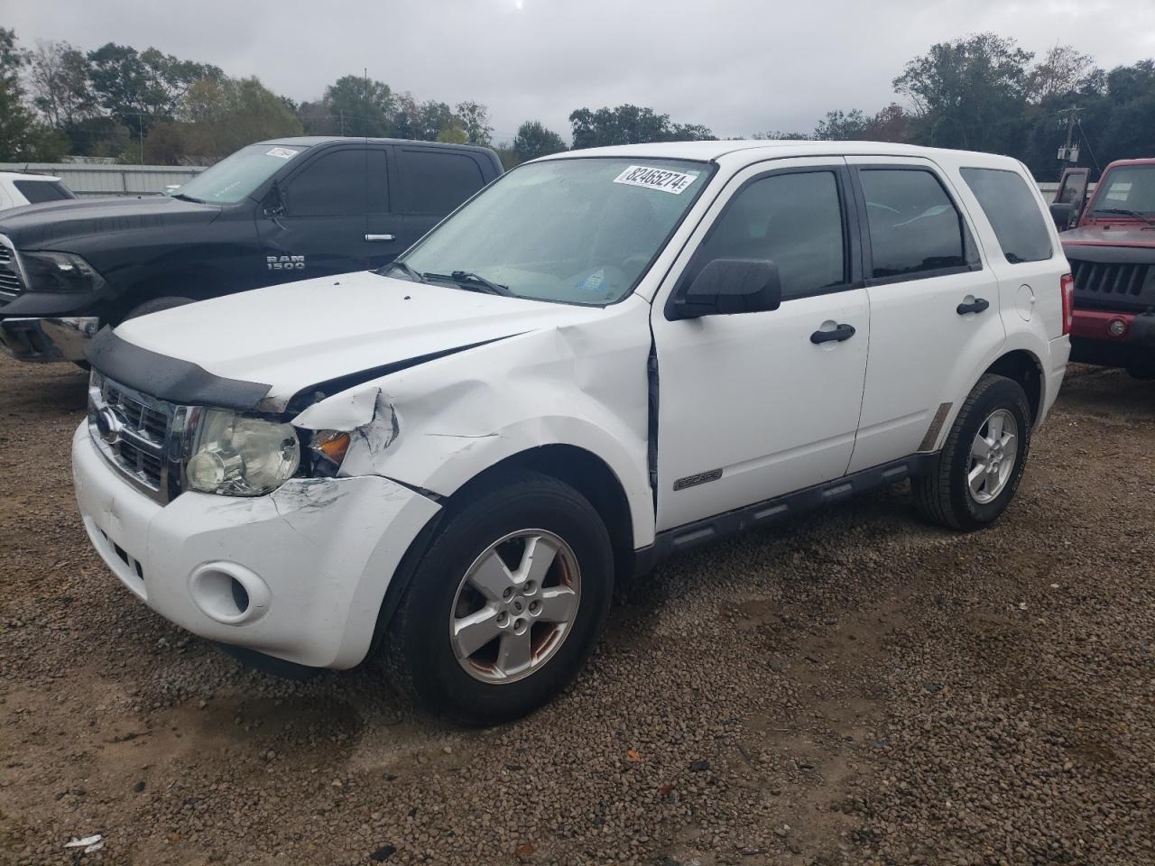 2008 Ford Escape Xls VIN: 1FMCU02ZX8KB93086 Lot: 82465274