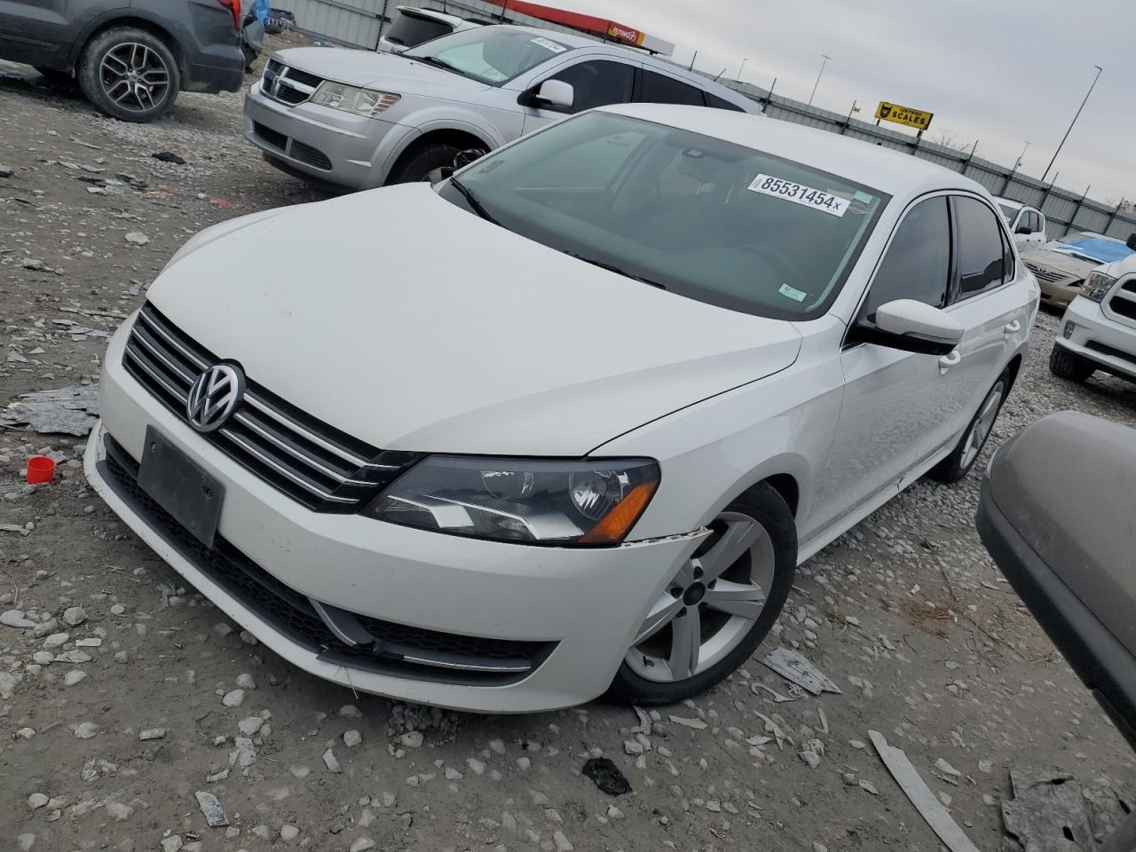 2013 Volkswagen Passat Se VIN: 1VWBP7A37DC091890 Lot: 85531454