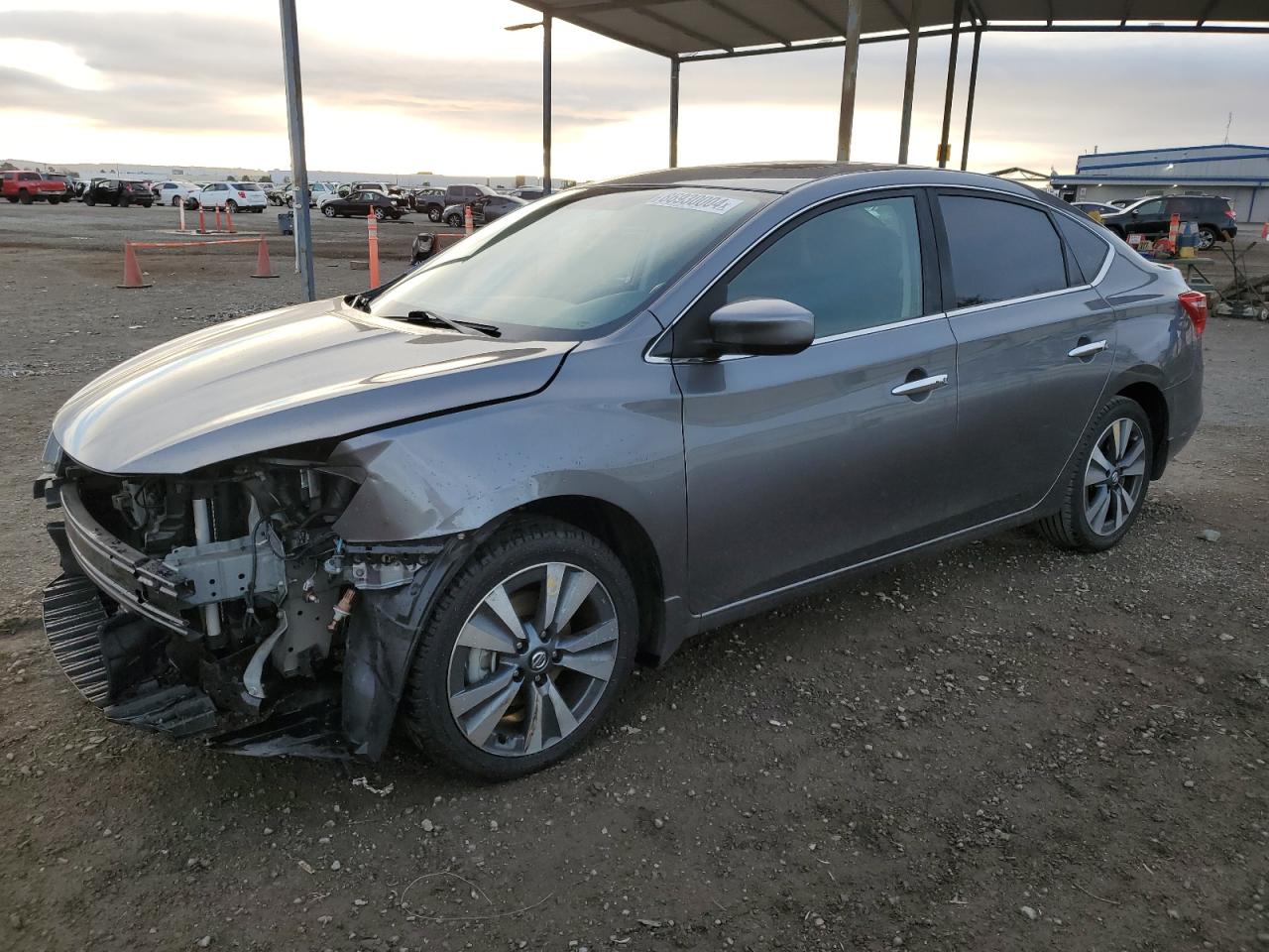 2019 Nissan Sentra S VIN: 3N1AB7APXKY412750 Lot: 86930004