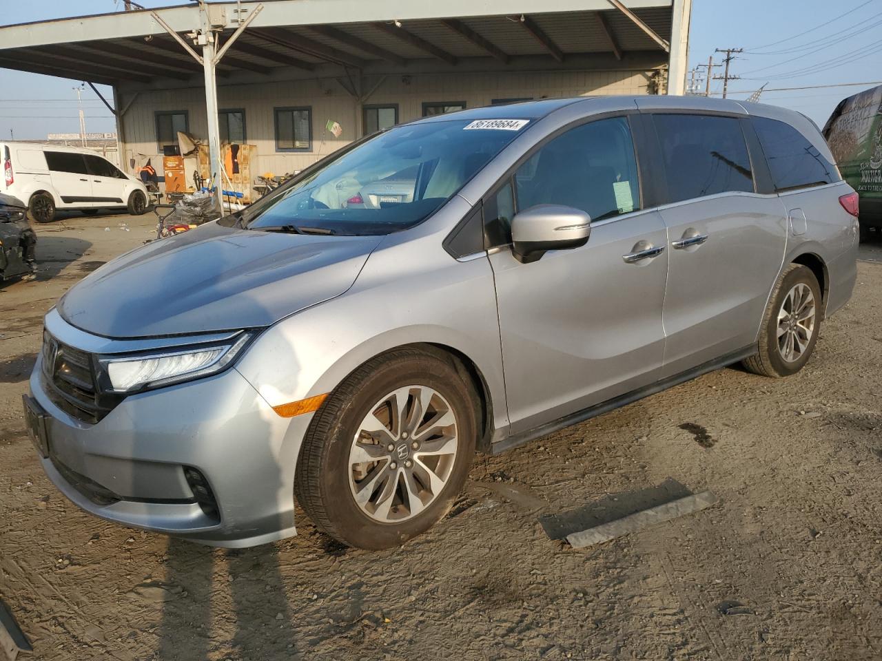 2022 Honda Odyssey Exl VIN: 5FNRL6H7XNB030456 Lot: 86189684