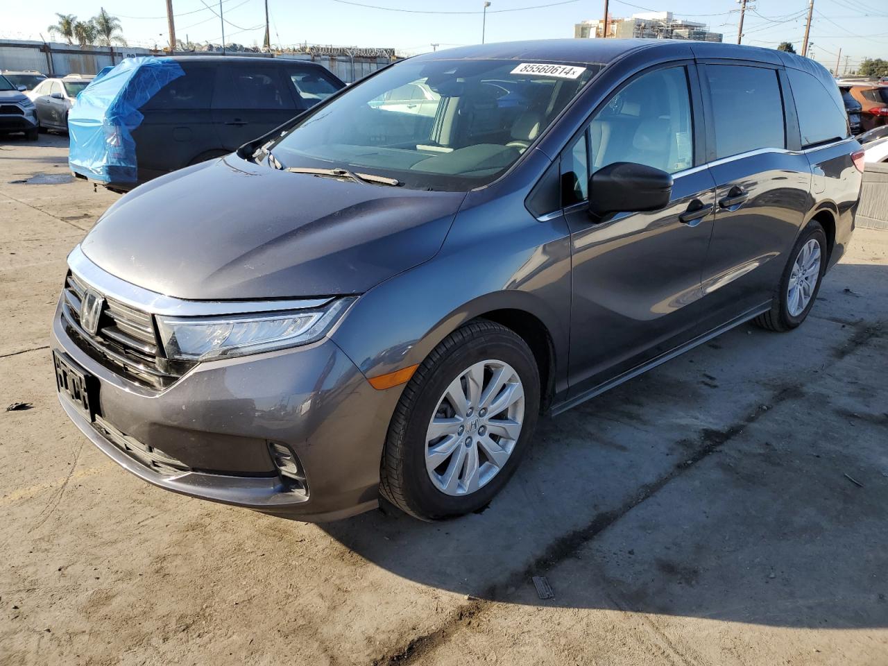 2022 Honda Odyssey Lx VIN: 5FNRL6H2XNB012771 Lot: 85560614