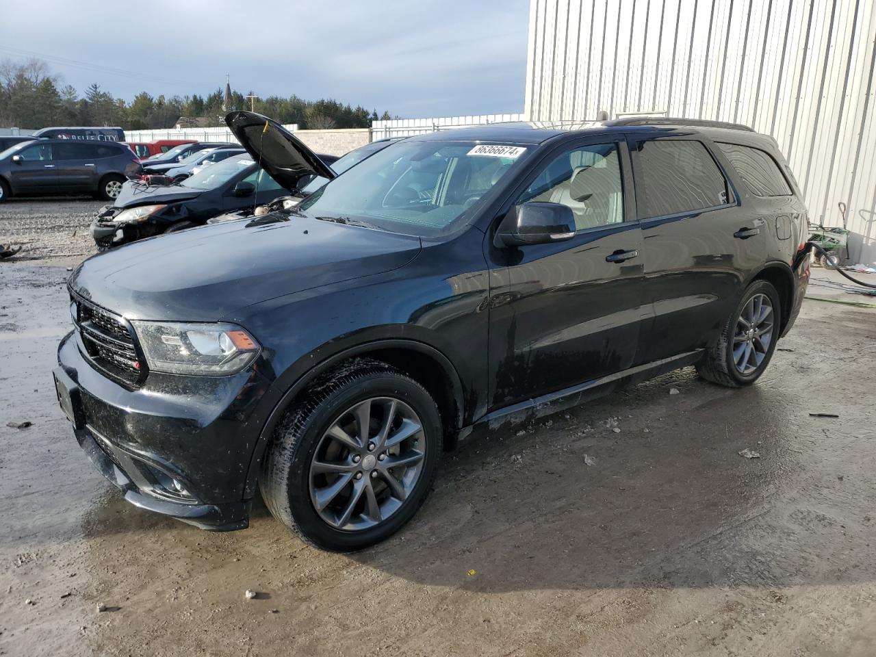 2018 Dodge Durango Gt VIN: 1C4RDJDG0JC345702 Lot: 86366674