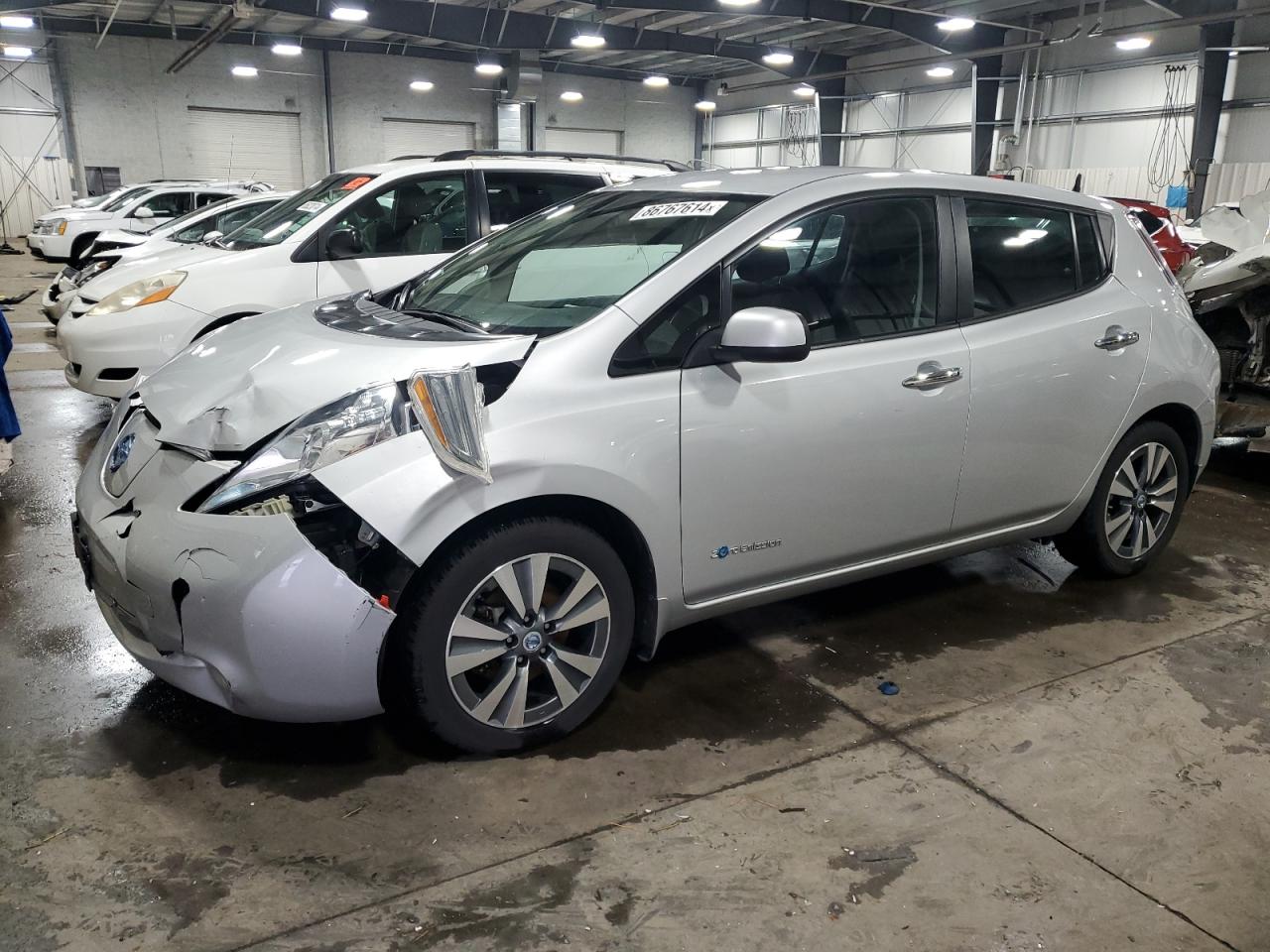 2017 Nissan Leaf S VIN: 1N4BZ0CP2HC306012 Lot: 86767614