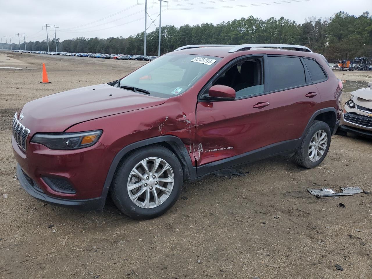 2021 Jeep Cherokee Latitude VIN: 1C4PJLCB7MD141012 Lot: 86437284