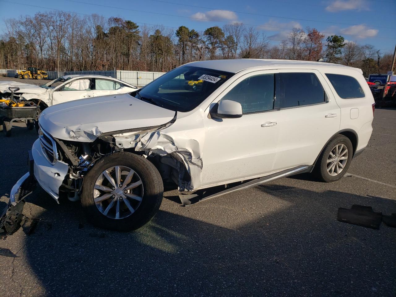 2018 Dodge Durango Sxt VIN: 1C4RDJAG6JC416597 Lot: 83294454