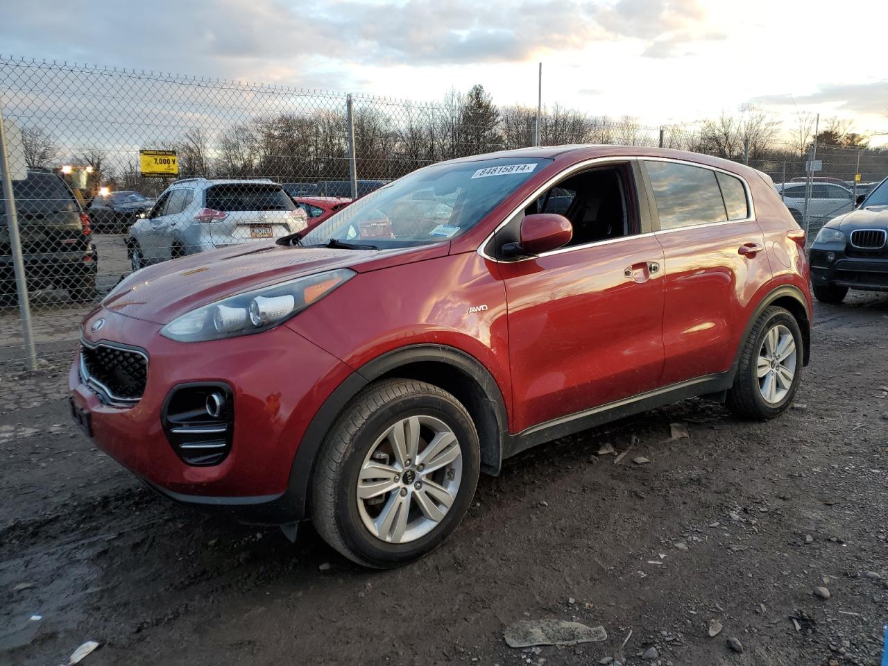 2017 Kia Sportage Lx VIN: KNDPMCAC0H7095739 Lot: 84815814