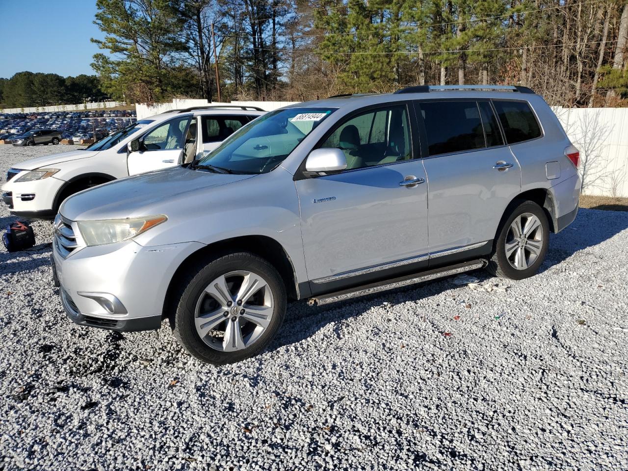 2013 Toyota Highlander Limited VIN: 5TDYK3EH3DS110282 Lot: 86814944