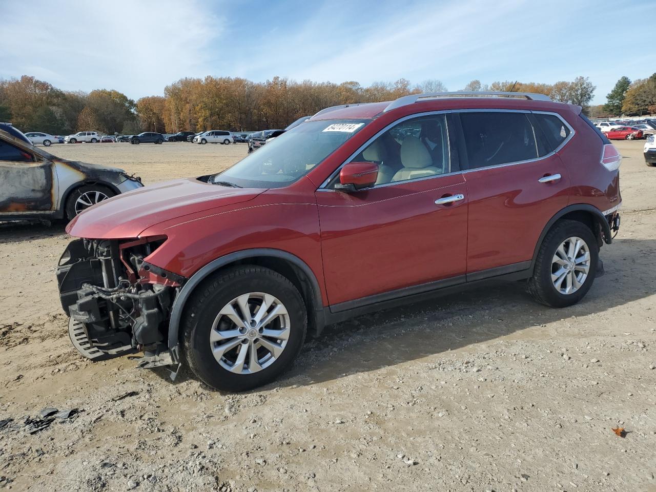 2016 Nissan Rogue S VIN: KNMAT2MTXGP704770 Lot: 84270114