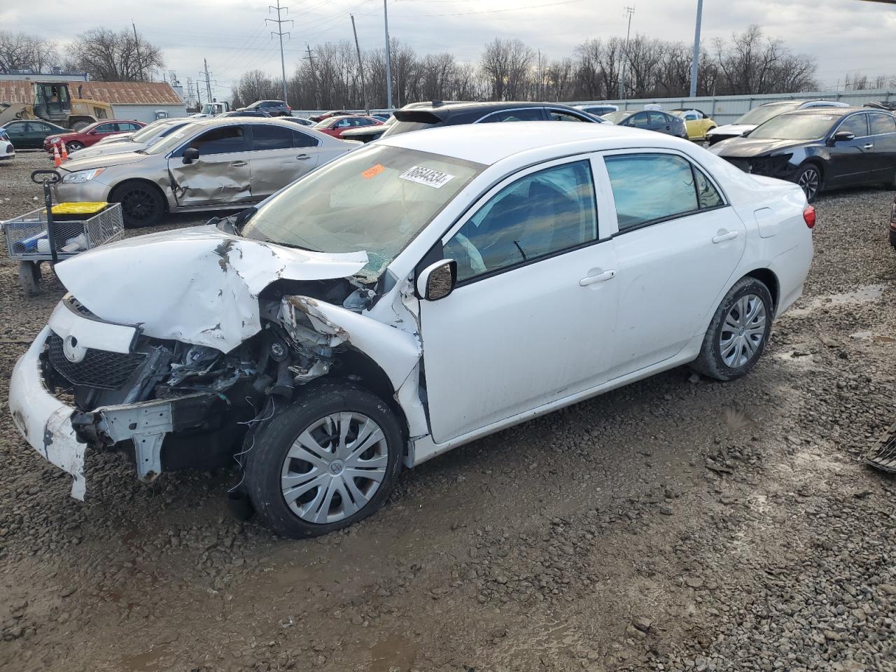 2010 Toyota Corolla Base VIN: 1NXBU4EE1AZ352440 Lot: 86644534