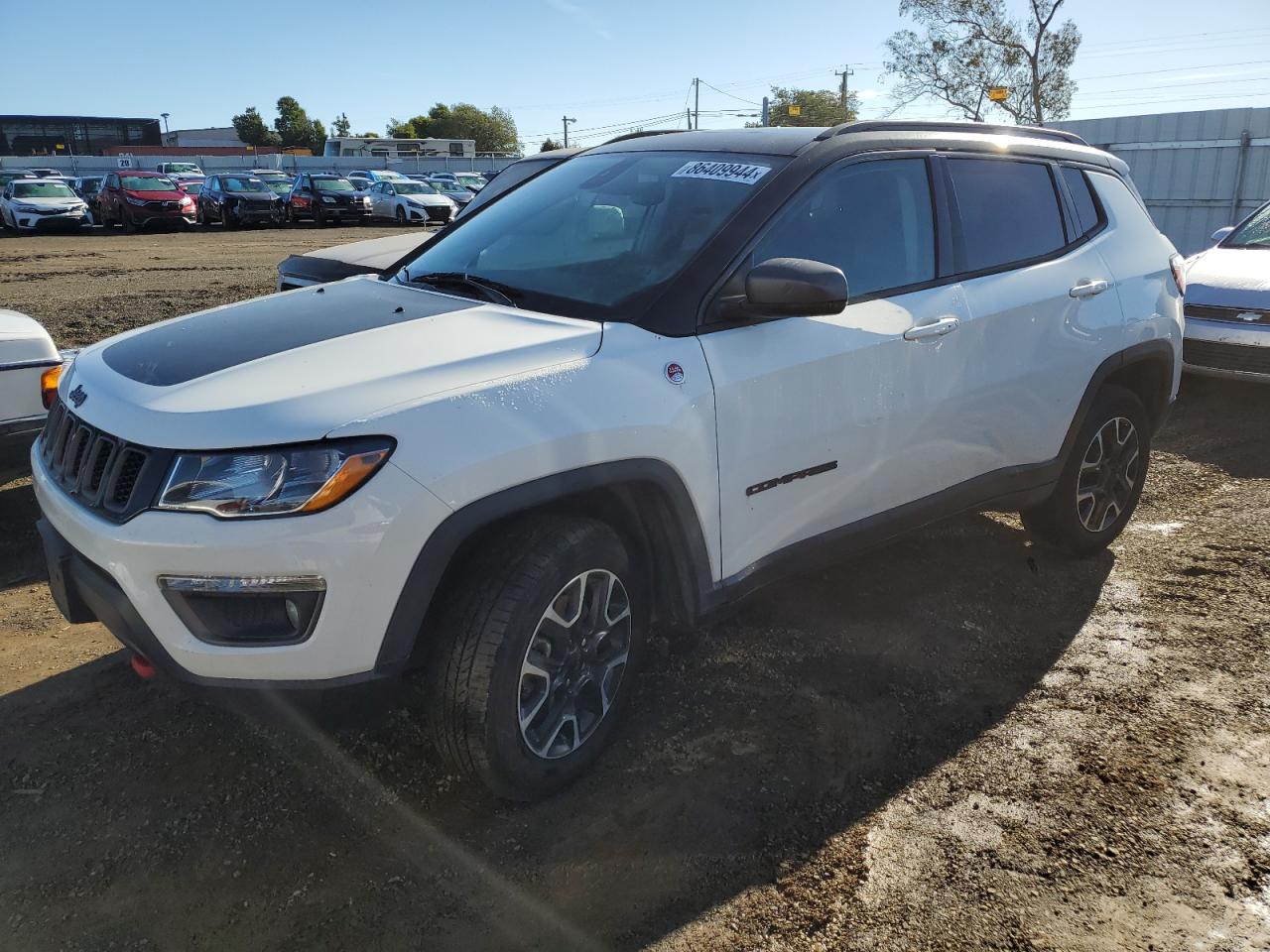 2019 Jeep Compass Trailhawk VIN: 3C4NJDDB5KT780122 Lot: 86409944