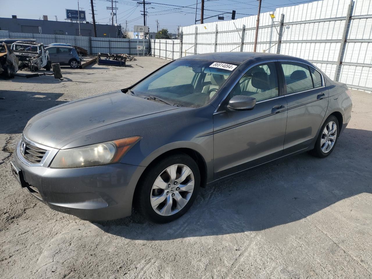 2008 Honda Accord Exl VIN: JHMCP26858C017211 Lot: 86914094