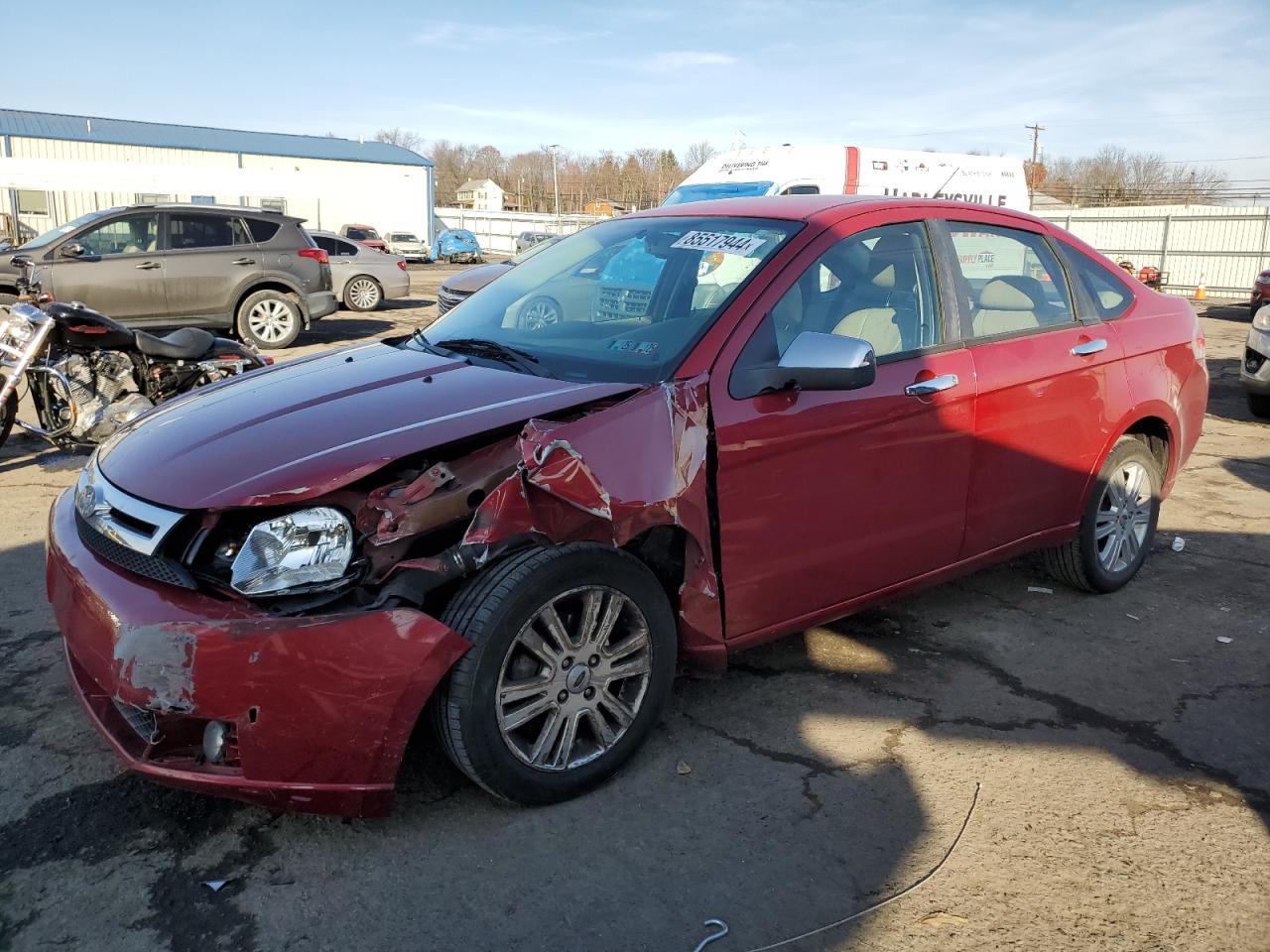 2009 Ford Focus Sel VIN: 1FAHP37N69W140734 Lot: 85517944