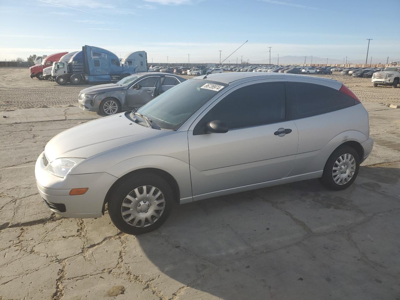 2007 Ford Focus Zx3 VIN: 1FAFP31N37W119725 Lot: 86739974