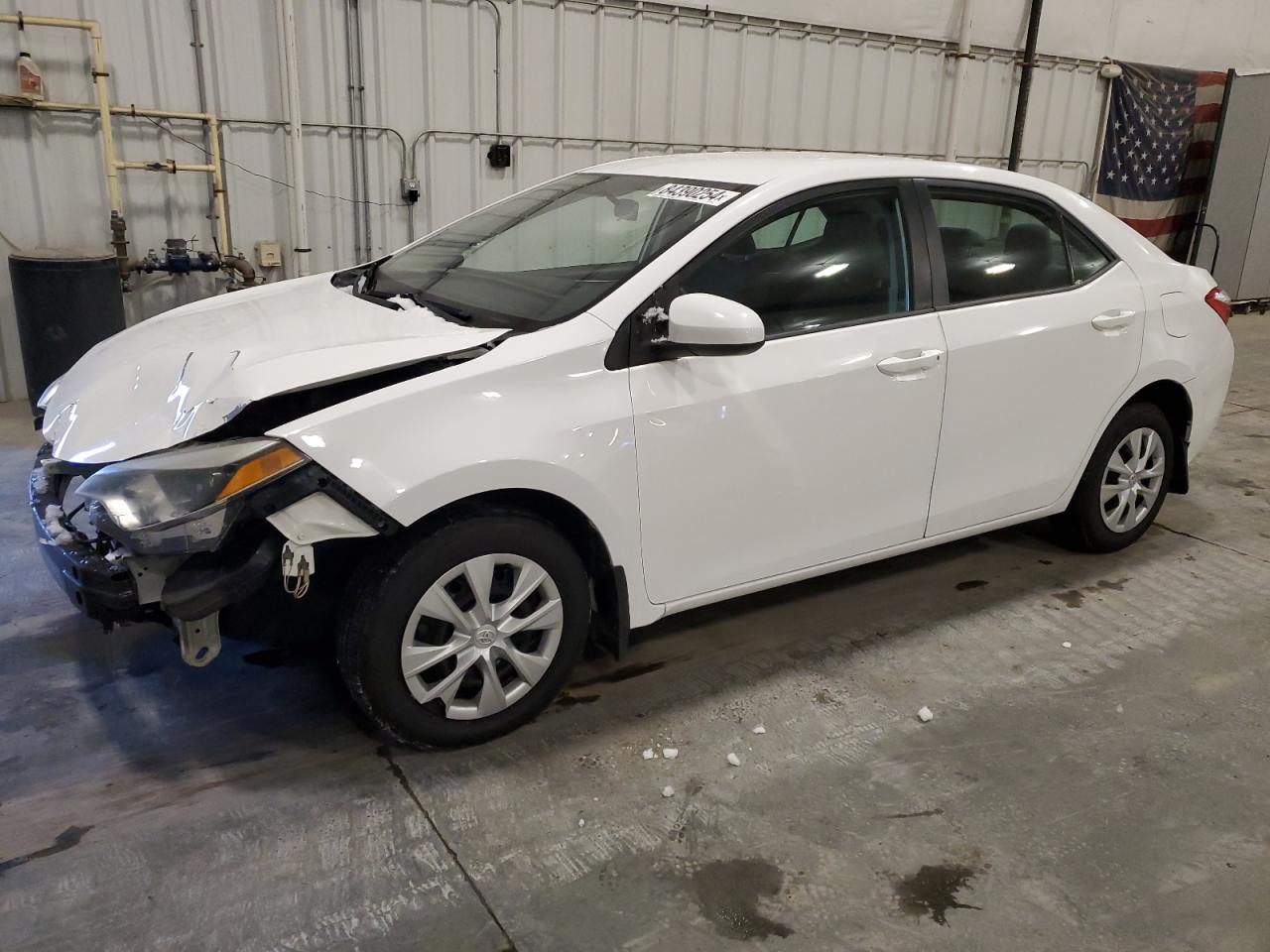 2016 Toyota Corolla L VIN: 5YFBURHE3GP407683 Lot: 84390254