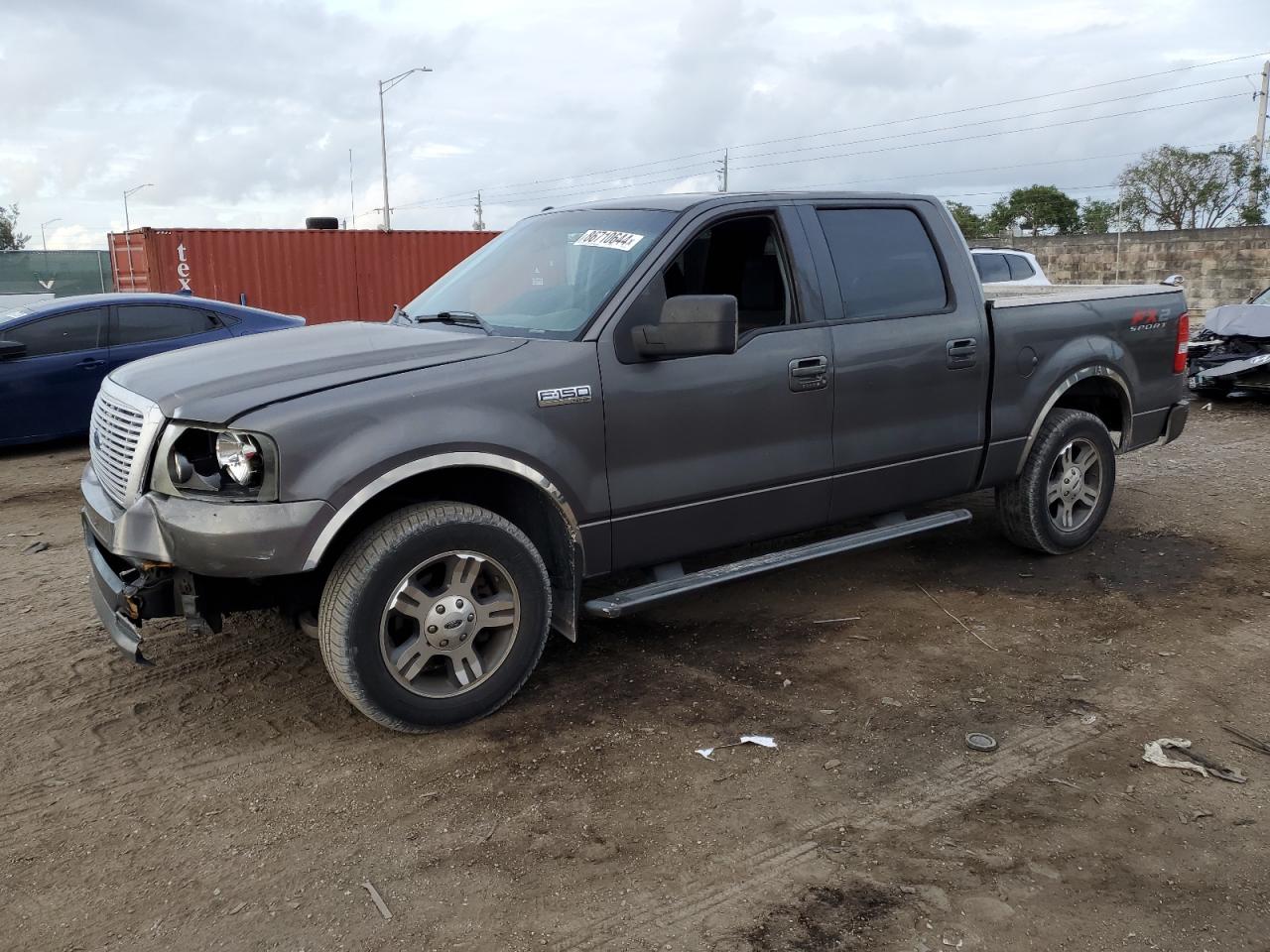 2007 Ford F150 Supercrew VIN: 1FTRW12W67KD16630 Lot: 86710644