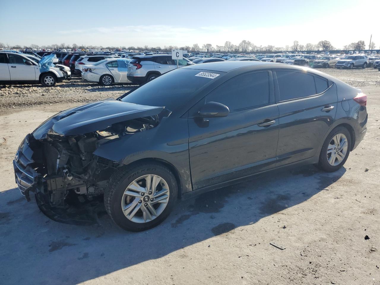 2020 Hyundai Elantra Sel VIN: 5NPD84LFXLH547155 Lot: 85523544