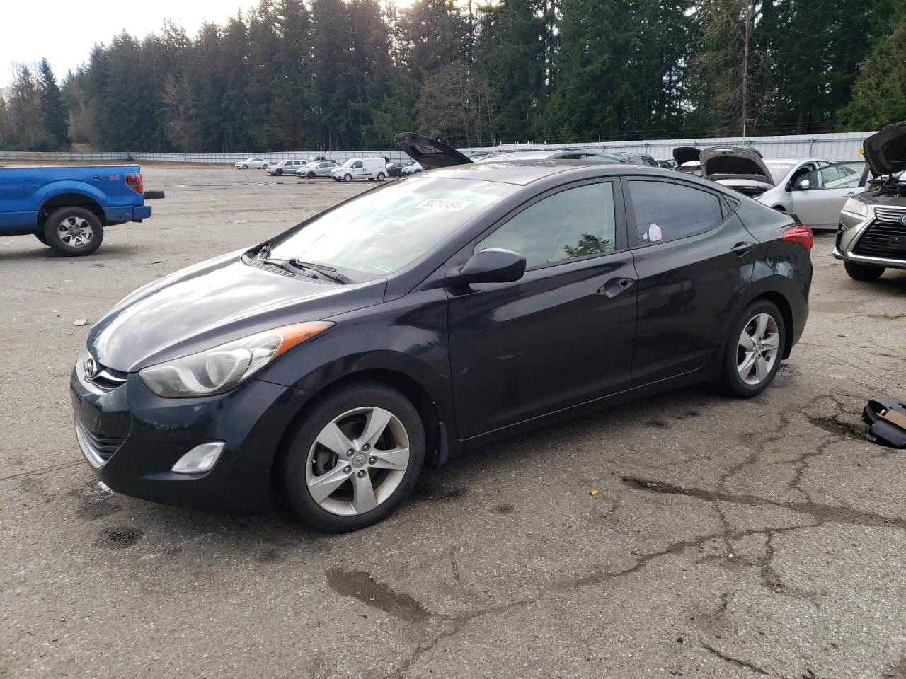 2013 Hyundai Elantra Gls VIN: KMHDH4AE0DU504859 Lot: 83210494