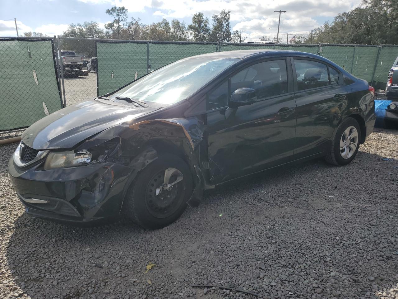 2013 Honda Civic Lx VIN: 2HGFB2F57DH565125 Lot: 84916014