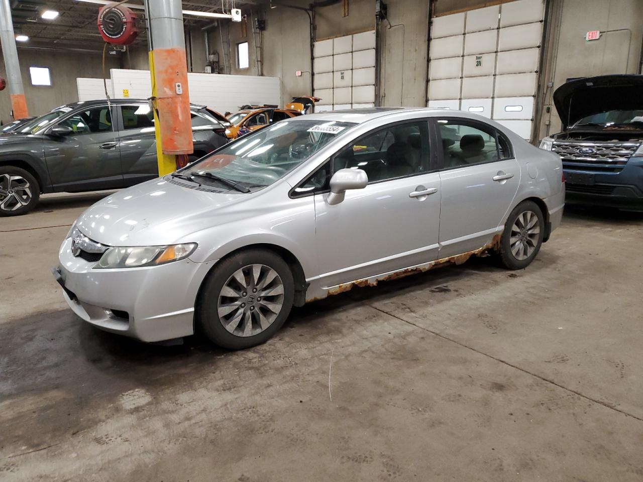 2010 Honda Civic Exl VIN: 19XFA1F95AE028615 Lot: 86865554