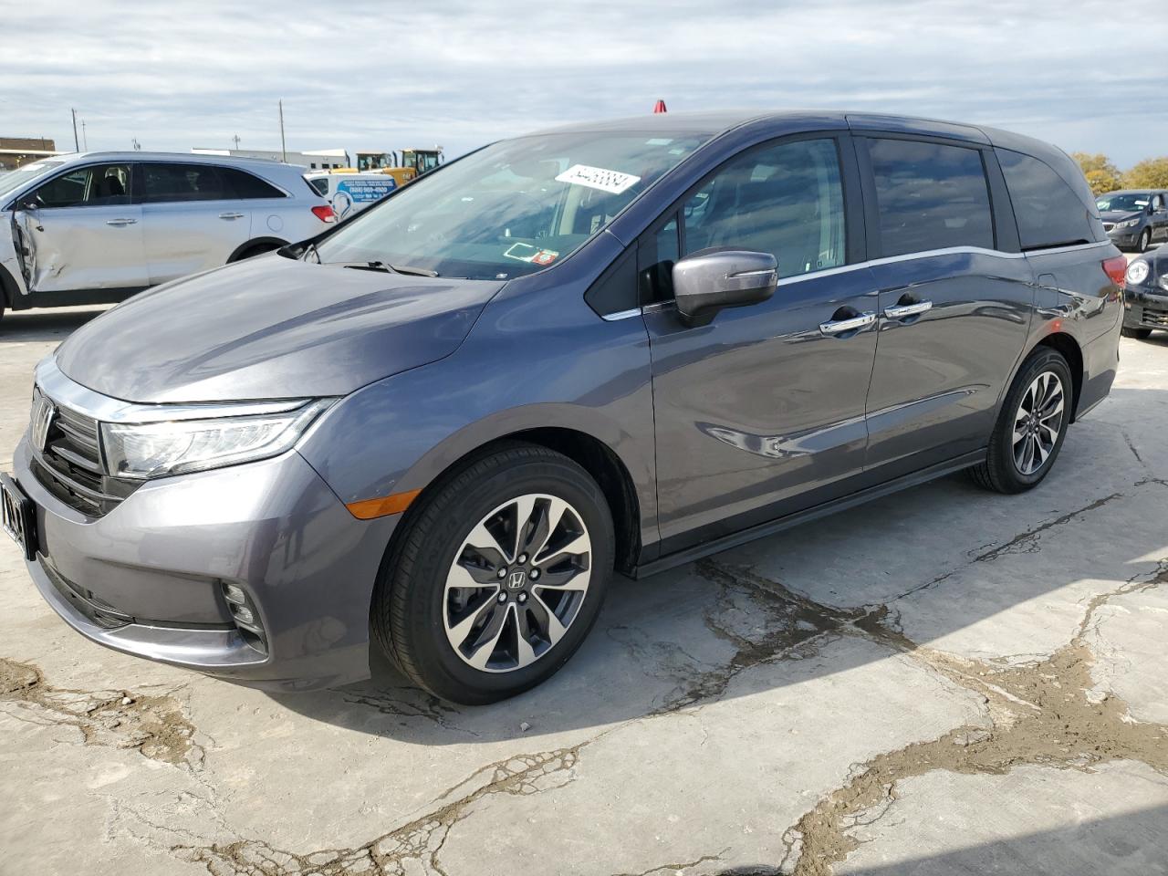 2022 Honda Odyssey Exl VIN: 5FNRL6H77NB040443 Lot: 84463884