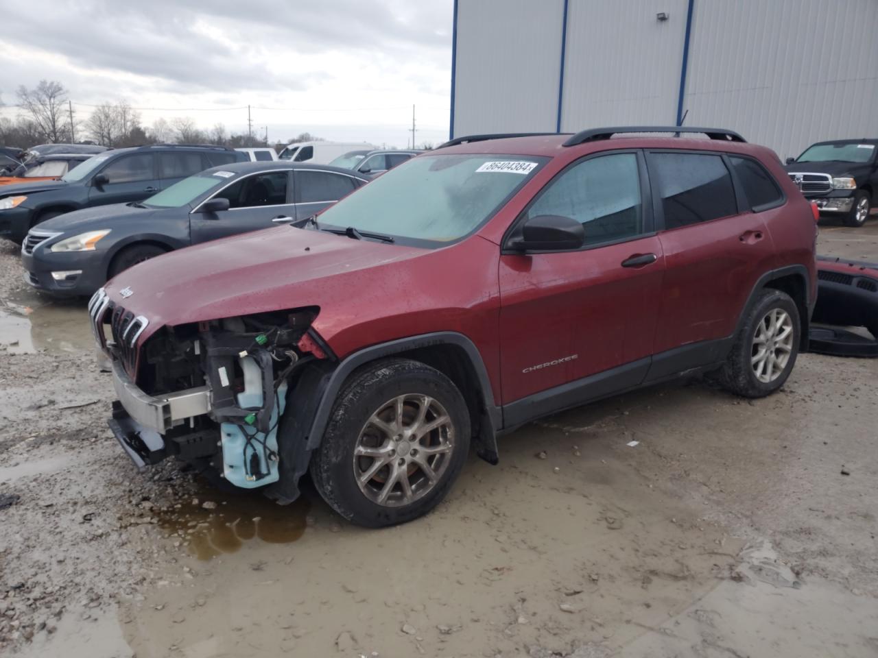 2016 Jeep Cherokee Sport VIN: 1C4PJLAB8GW315410 Lot: 86404384