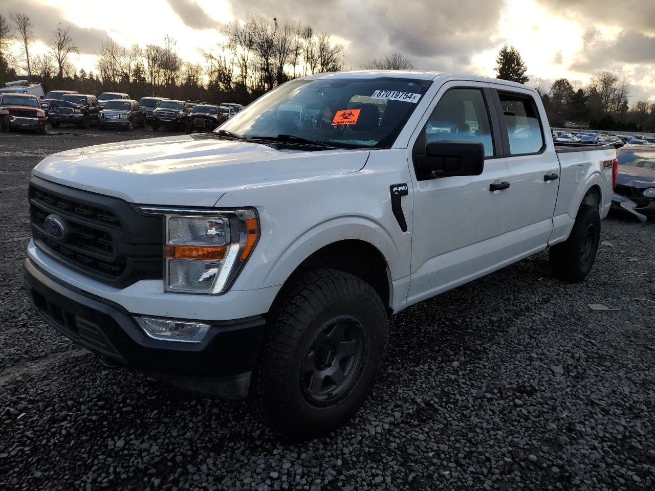 2022 Ford F150 Supercrew VIN: 1FTFW1E85NKE37596 Lot: 87019754