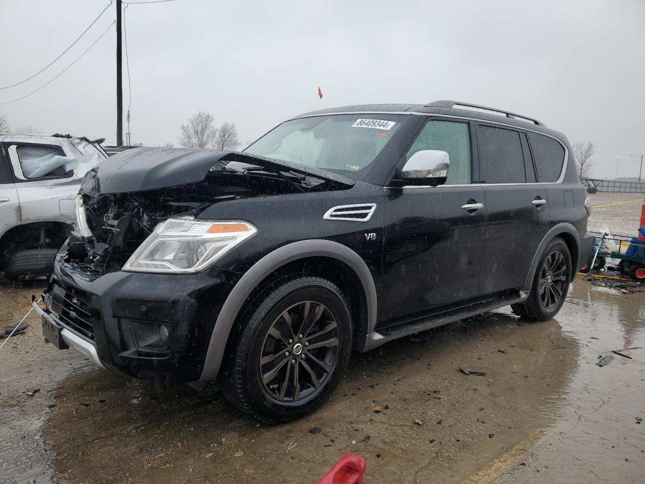 2017 Nissan Armada Platinum VIN: JN8AY2NE1H9703406 Lot: 86409344